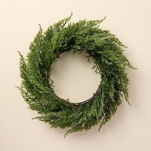 12" Faux Cypress Mini Christmas Wreath - Hearth & Hand™ with Magnolia